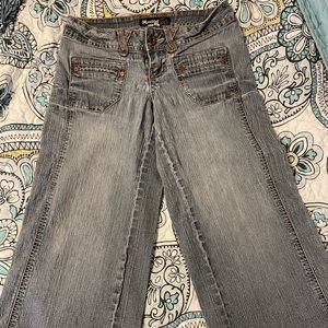 Retro Gaucho jeans. Much loved item.